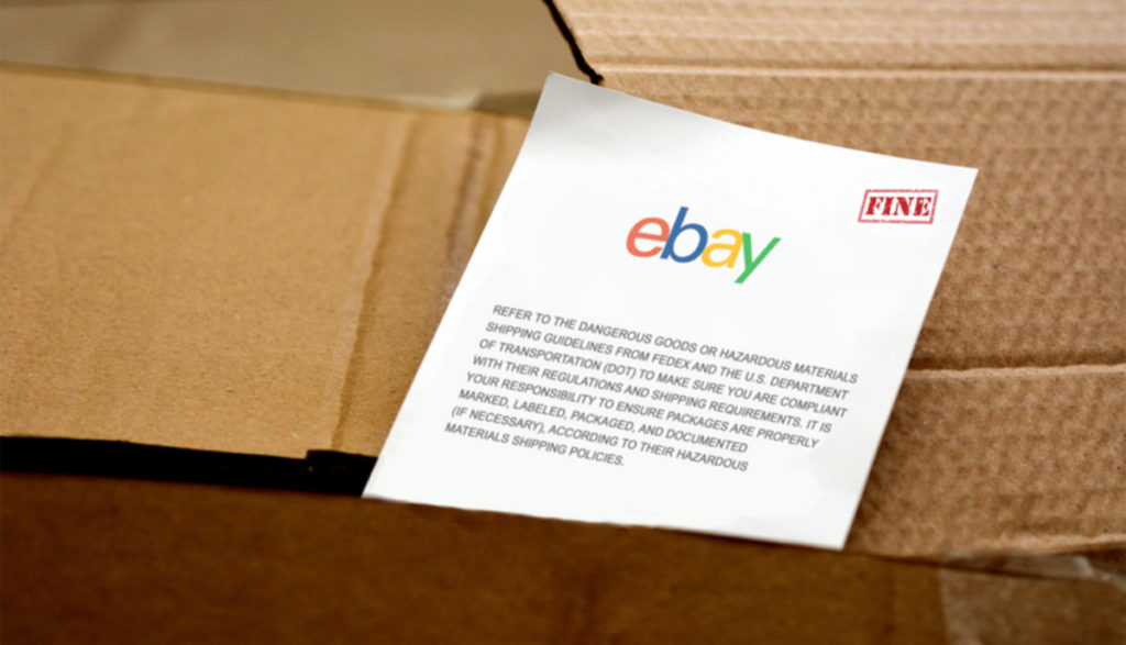 eBay to Charge Customers for Non-Compliant Hazmat Packages - TDG